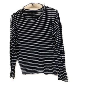 Universal Thread Black and white striped shirt